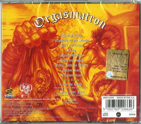 Orgasmatron - CD Audio di Motörhead - 2
