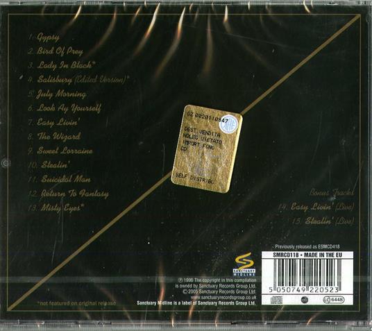 Best of Uriah Heep vol.1 - CD Audio di Uriah Heep - 2
