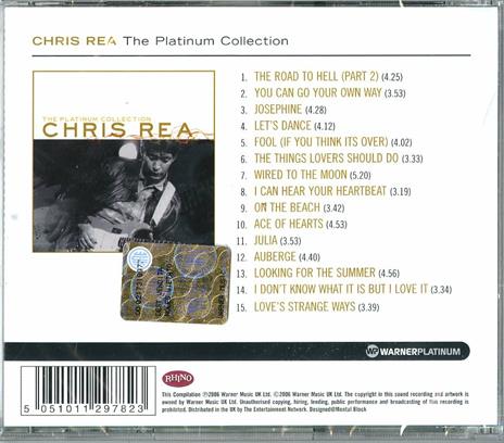 The Platinum Collection - CD Audio di Chris Rea - 2