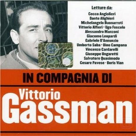 In compagnia di Vittorio Gassman - CD Audio di Vittorio Gassman