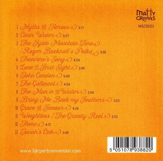 Myths & Heroes - CD Audio di Fairport Convention - 2