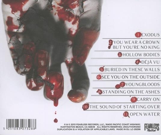 Hollow Bodies - CD Audio di Blessthefall - 2