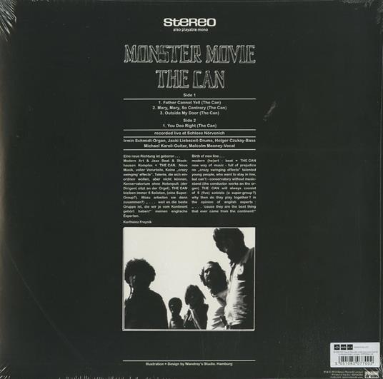 Monster Movie - Vinile LP di Can - 2