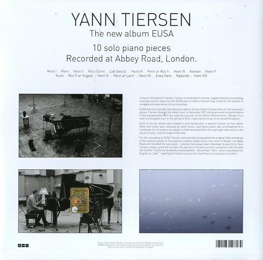 Eusa - Vinile LP di Yann Tiersen - 2