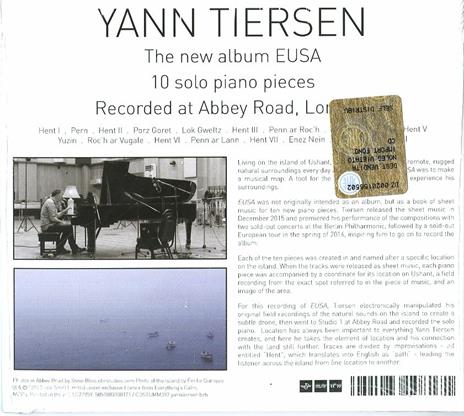 Eusa - CD Audio di Yann Tiersen - 2