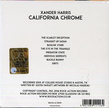 California Chrome - CD Audio di Xander Harris - 2
