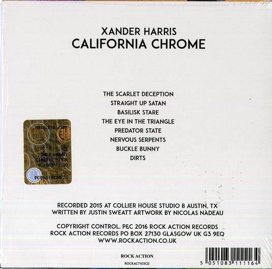 California Chrome - CD Audio di Xander Harris - 2