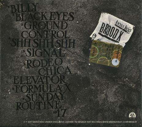 Brood X - CD Audio di Boss Hog - 2