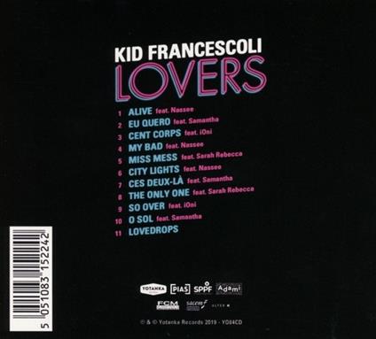 Lovers - CD Audio di Kid Francescoli