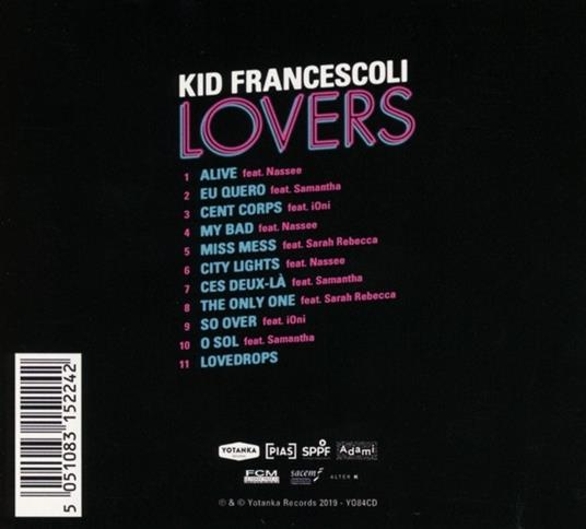 Lovers - CD Audio di Kid Francescoli