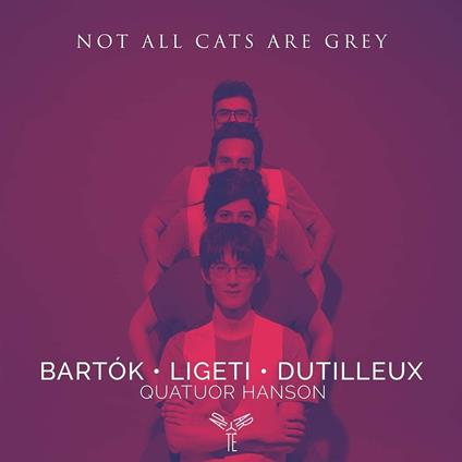 Not All Cats Are Grey at Night - CD Audio di Quatuor Hanson