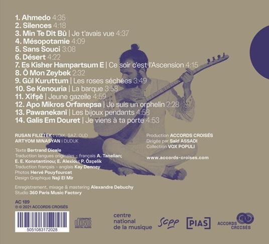 Sans Souci - CD Audio di Rusan Filiztek - 2