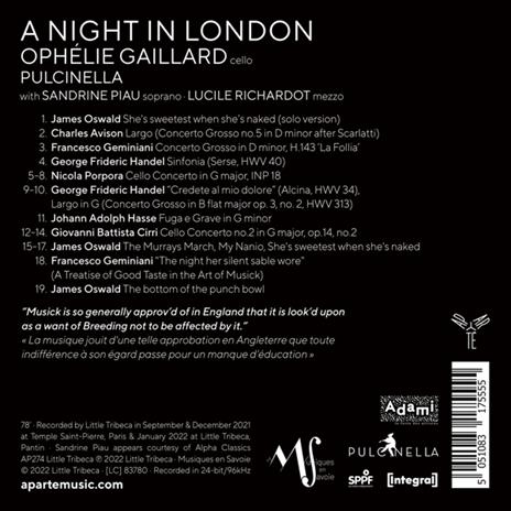 A Night in London - CD Audio di Ophélie Gaillard - 2