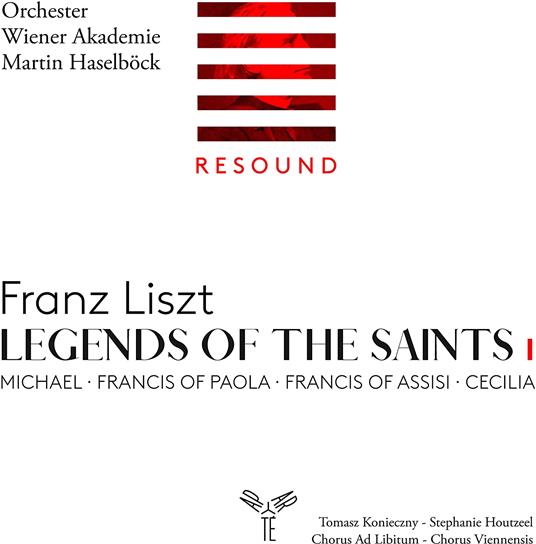 Heiligenlegenden Part 1 - CD Audio di Franz Liszt,Martin Haselböck