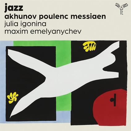 Jazz - CD Audio di Olivier Messiaen,Francis Poulenc,Sergei Akhunov,Julia Igonina