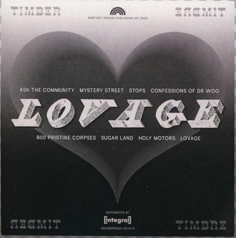 Lovage - CD Audio di Timber Timbre - 2