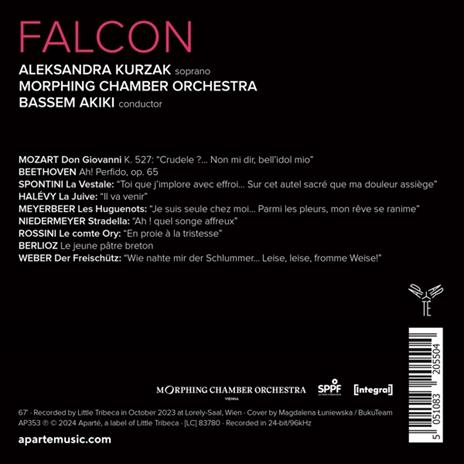 Falcon - CD Audio di Aleksandra Kurzak - 2