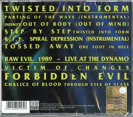 Twisted Into Form (Remastered) - CD Audio di Forbidden - 2