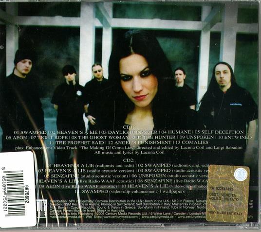Comalies (Limited Edition) - CD Audio di Lacuna Coil - 2