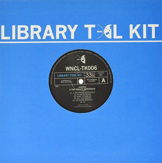 A Two Minute Experience - Vinile LP di Justice