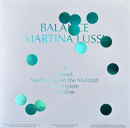 Balance - Vinile LP di Martina Lussi