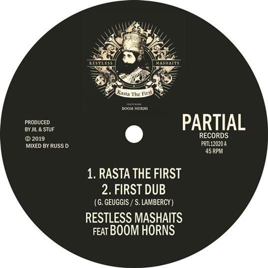 Rasta The First - Vinile LP di Restless Mashaits
