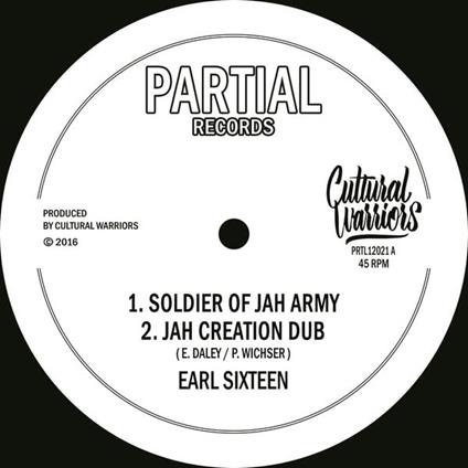 Soldier Of Jah Army - Vinile LP di Earl Sixteen