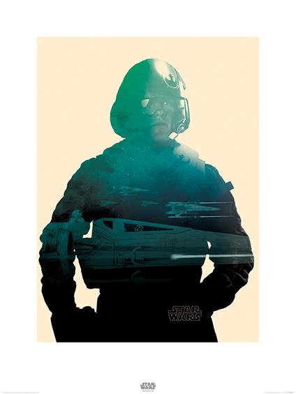 Poster Star Wars Episode Vii. Poe Tri