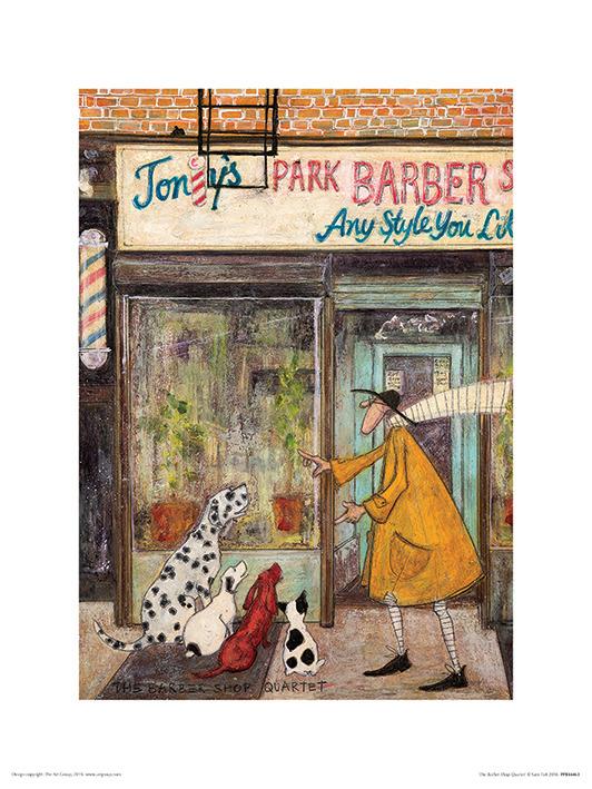 Stampa 30X40 Sam Toft The Barber Shop Quartet