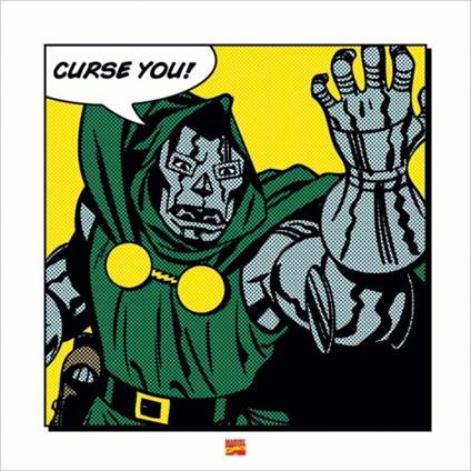 Poster Dr. Doom. Curse You