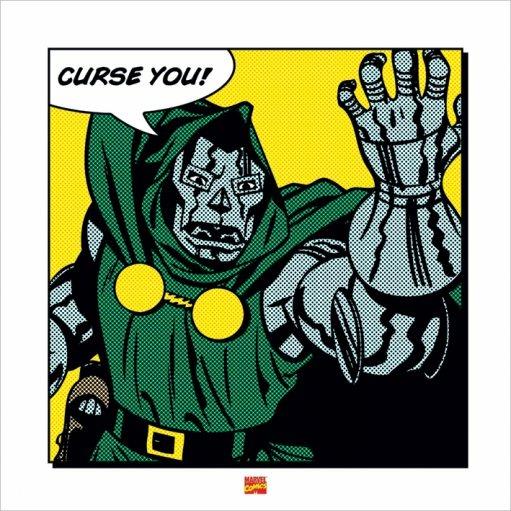 Poster Dr. Doom. Curse You