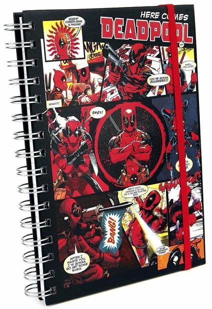Quaderno Deadpool A5 Notebook
