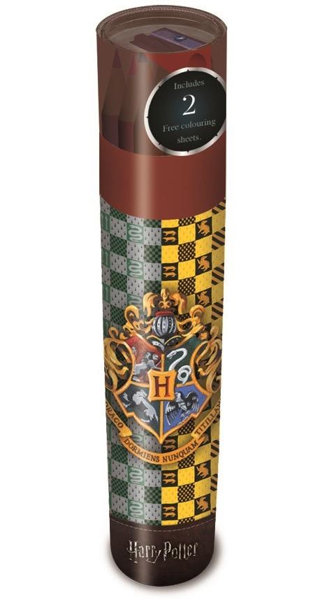Matite colorate Harry Potter. Set 12 matite colorate in confezione regalo -  Gut - Cartoleria e scuola