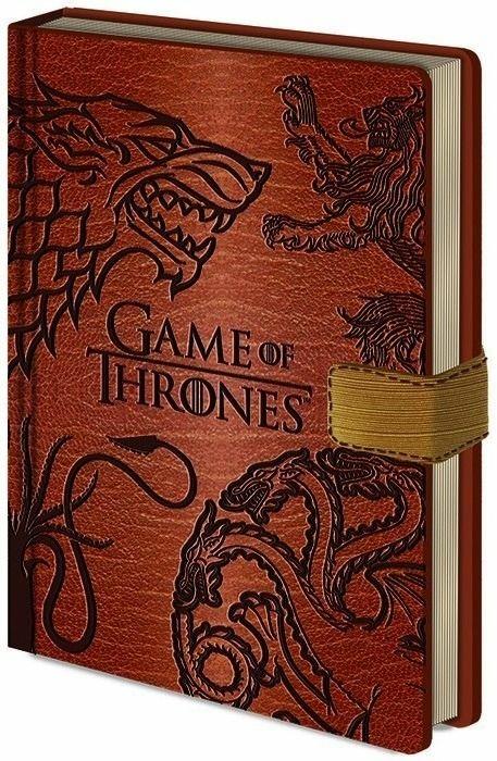 Quaderno A5 Game of Thrones (Trono di Spade) Sigils Premium Notebook
