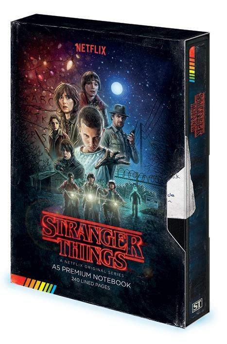 Quaderno A5 Stranger Things VHS