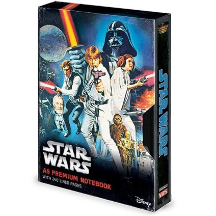 Quaderno Star Wars. A New Hope Vhs -A5 Premium Notebook-