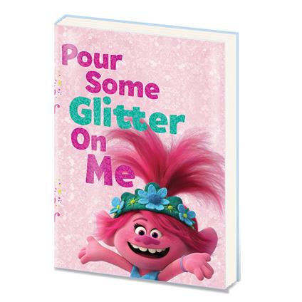 Quaderno Trolls. World Tour. Pour Some Glitter -PVC A5 Notebook-