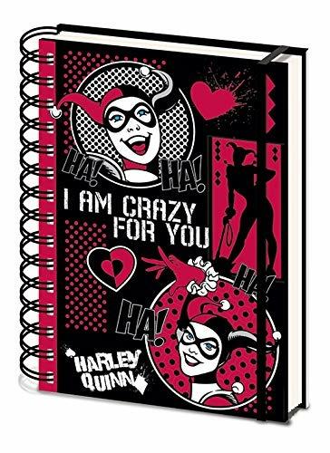 Harley Quinn Retro A5 Notebook