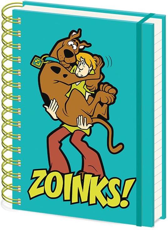 Scooby Doo: Zoinks A5 Wiro Notebook (Quaderno)