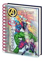 Marvel: Avengers Burst Notebook With Stationery Set Quaderno+Set Cancelleria