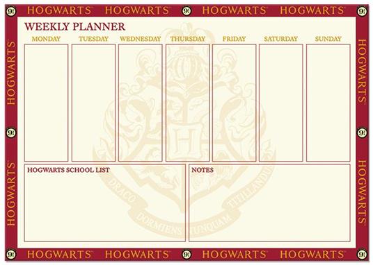 Harry Potter: Hogwarts 9 3/4 A4 Desk Pad Tappetino Scrivania