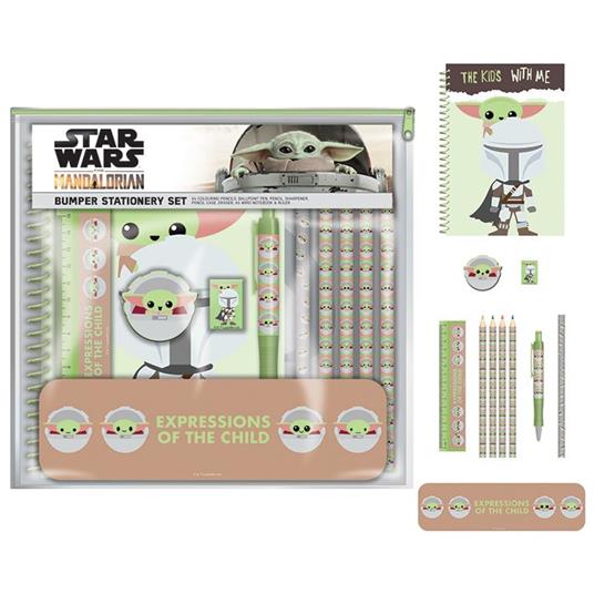 Star Wars: Pyramid - The Mandalorian - Expressions Of The Child Bumper Stationery Set (Set Cancelleria)