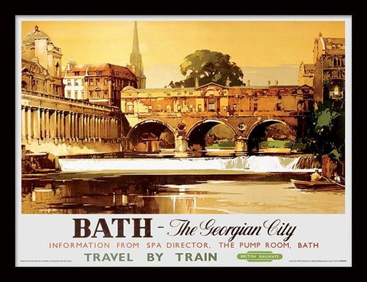 Stampa In Cornice. Bath