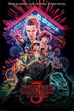 Quadro 3D Stranger Things Summer 85