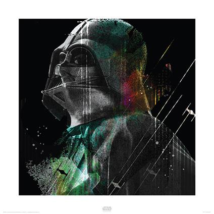 Poster Star Wars Rogue One. Darth Vader Lines
