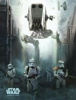 Stampa Su Tela Star Wars Rogue One Stormtrooper Patrol 60X80
