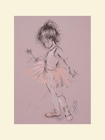 Stampa Montata 30X40 Cm Hazel Bowman Little Ballerina Ii