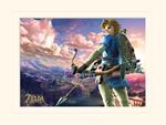 Stampa Legend Of Zelda. Breath Of The Wild. Hyrule Scene Landscape