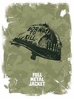 Stampa Su Tela Full Metal Jacket Helmet 60X80