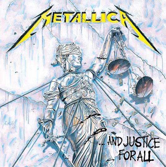 Stampa Su Tela 40X40Cm Metallica. Justice For All
